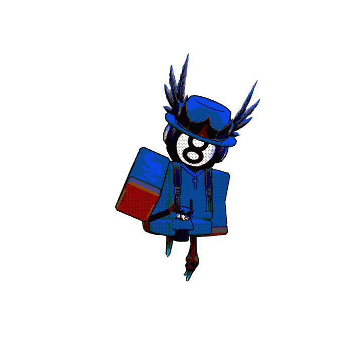 AURA Roblox pose by @8rynm
