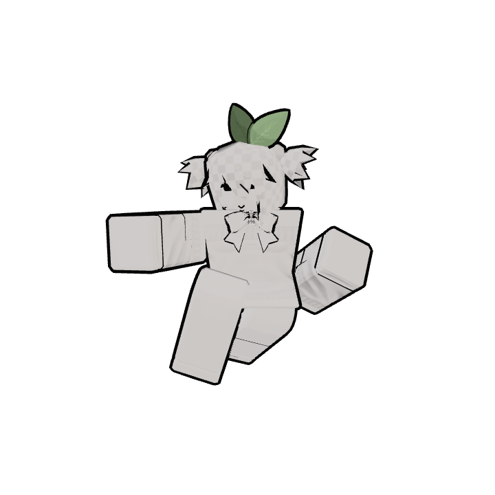 Airborne Action Stride Roblox pose by @eoe224