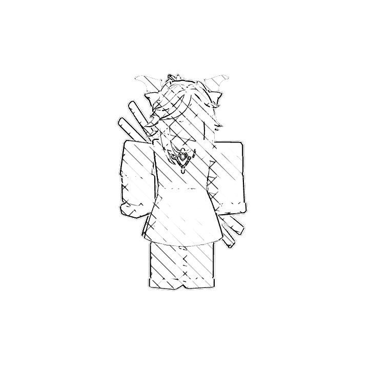Sketchy Alexys Roblox pose by @alexyss_s