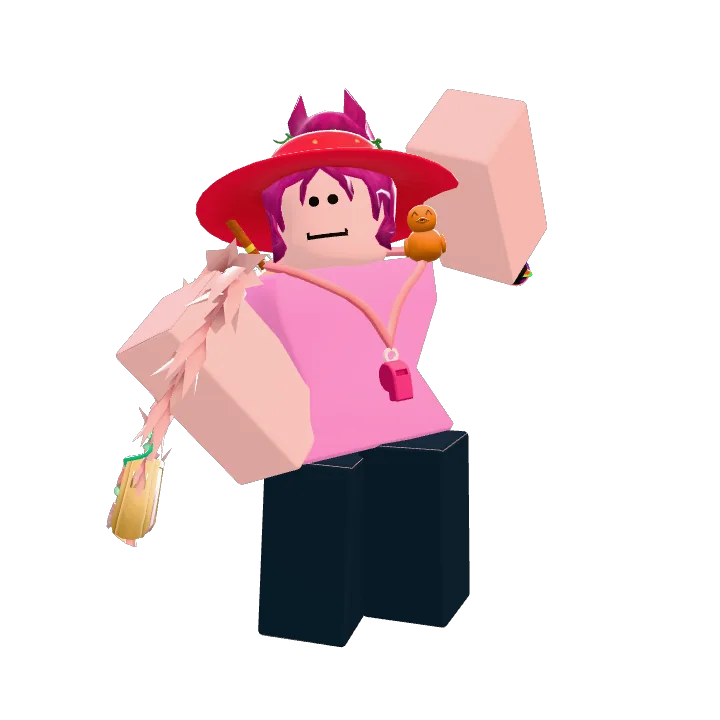 rosy Roblox pose by @fortunate312alt