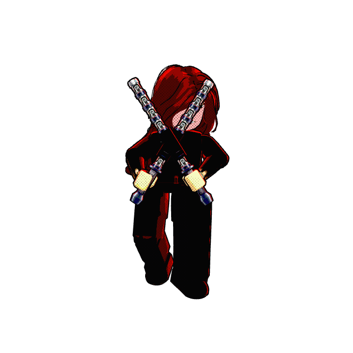 Widow Roblox pose by @ariex