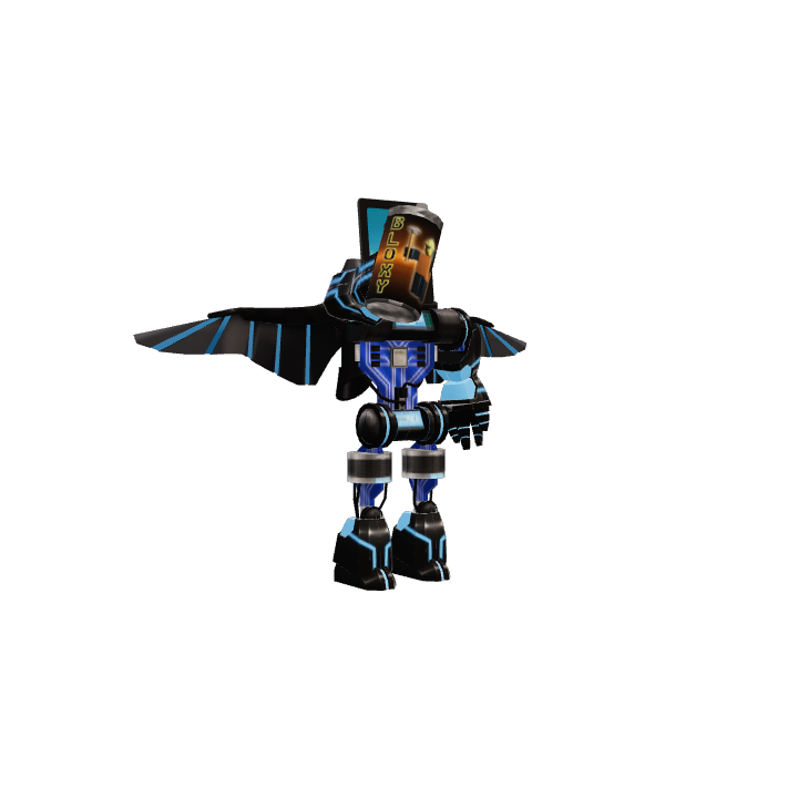 POSIBOT Roblox pose by @documentic