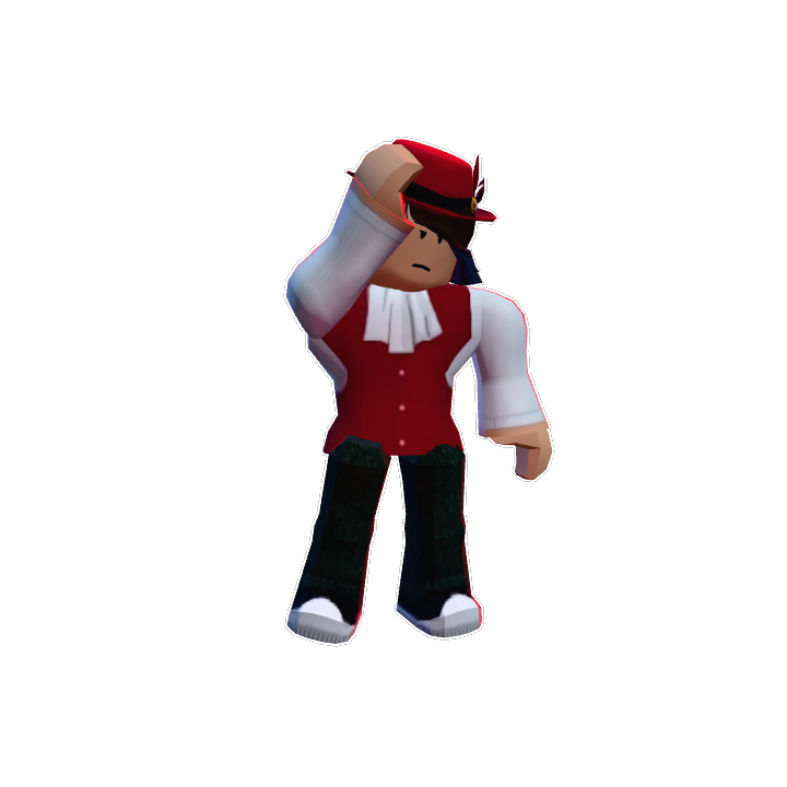 thought Roblox pose by @chipte
