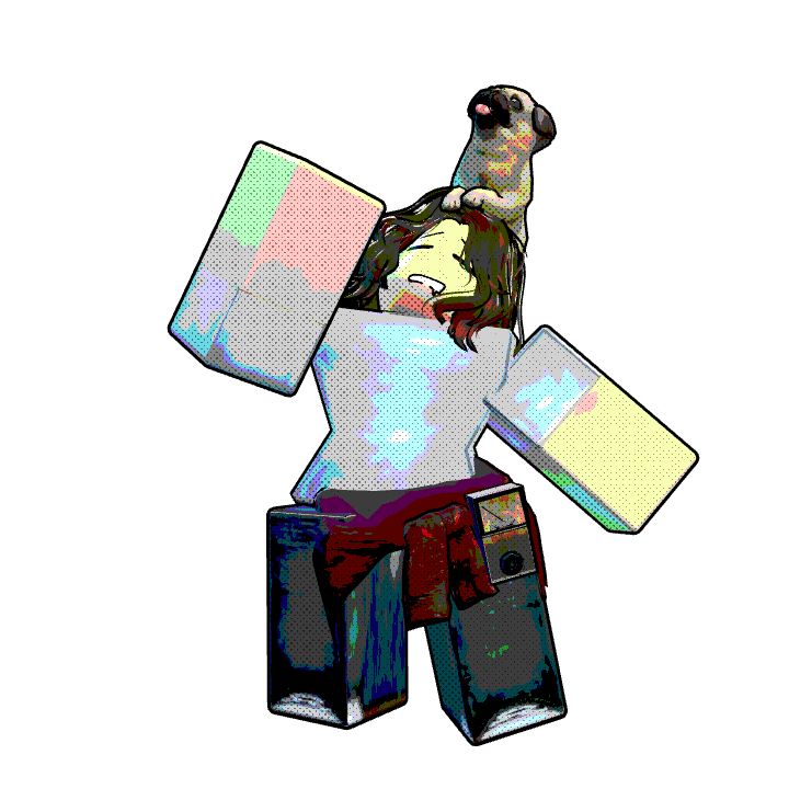 cant the future just wait? Roblox pose by @spikeseloan