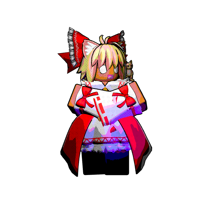 Crossed arms or sum (R6) Roblox pose by @sayumi