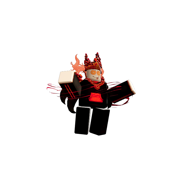 fire guy thing Roblox pose by @fortunate312alt