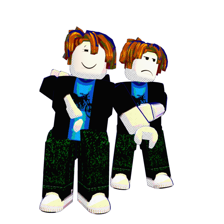 The Brothers Roblox pose by @sl1mepup_