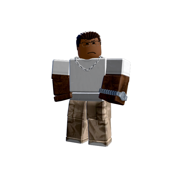 Simple Ro-Gangster Pose Roblox pose by @keylessuwu