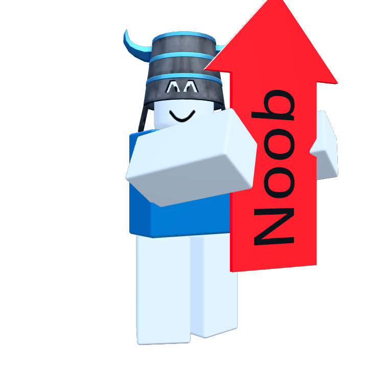 Upwards noob sign Roblox pose by @bucket