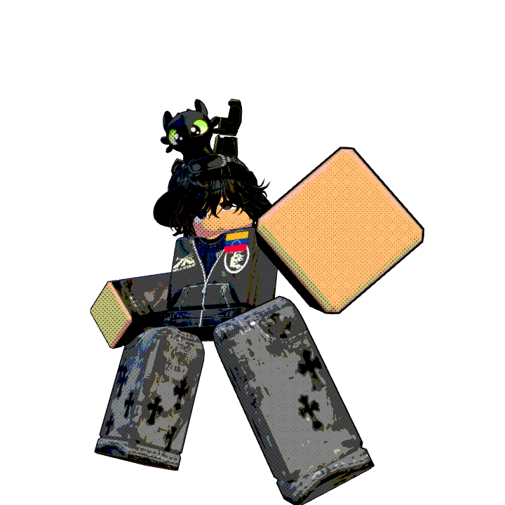 Dynamic Action Leap Roblox pose by @franciscooo