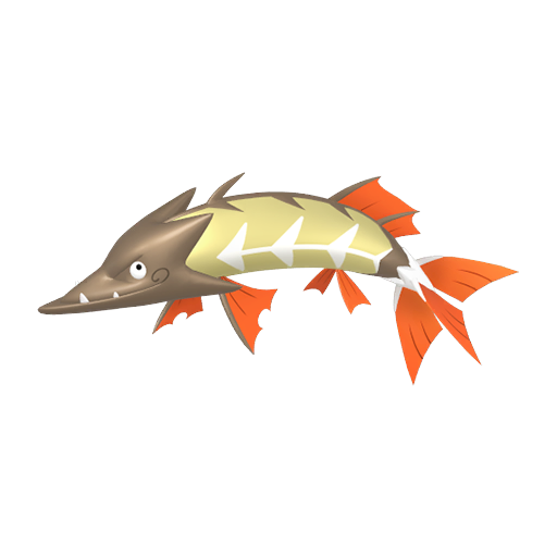 Barraskewda - Water type Pokemon from Pokemon Sword and Shield with stats, moves, and evolution data