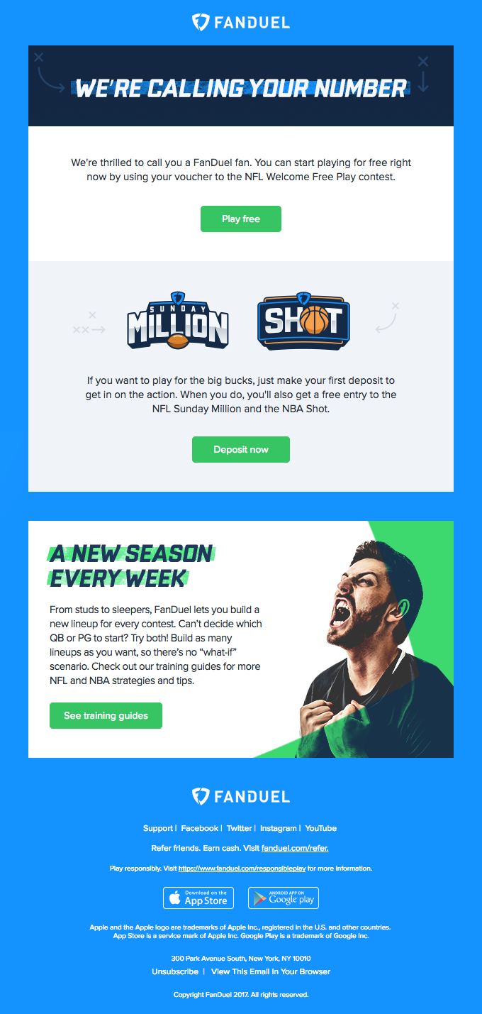 Welcome To Fanduel Some Tips To Get You Started