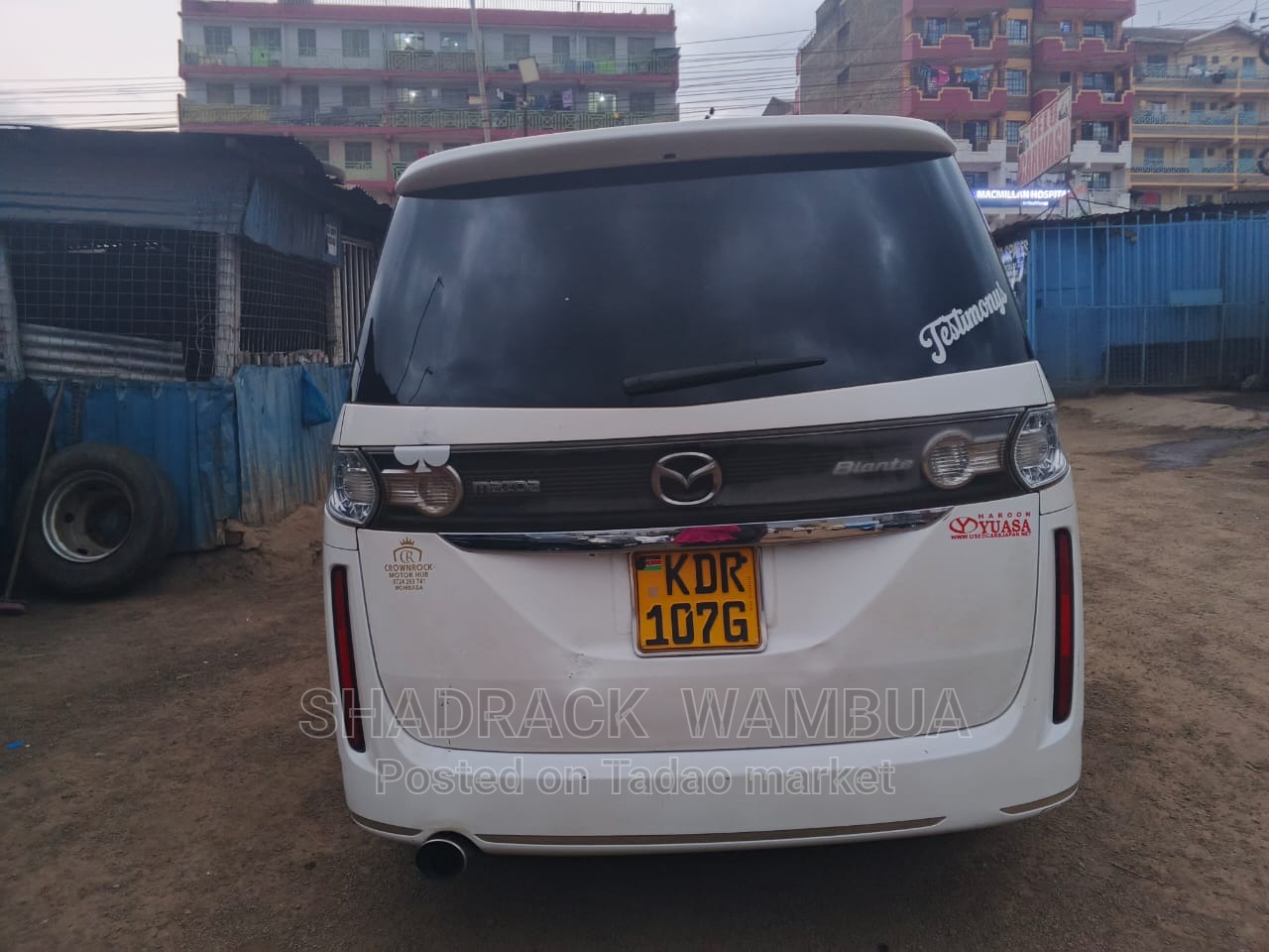 Mazda Biante Van 3