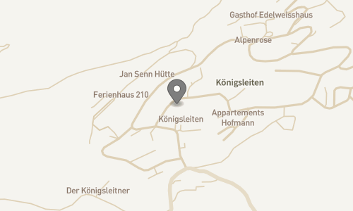 Lokation for Hotel Köningsleiten Vital Alpin