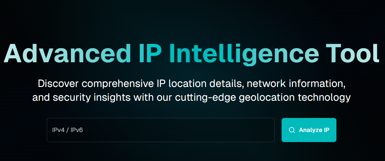 Advanced IP Intelligence Tool logo