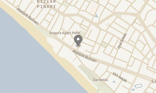Lokation for Alaiye Kleopatra Hotel