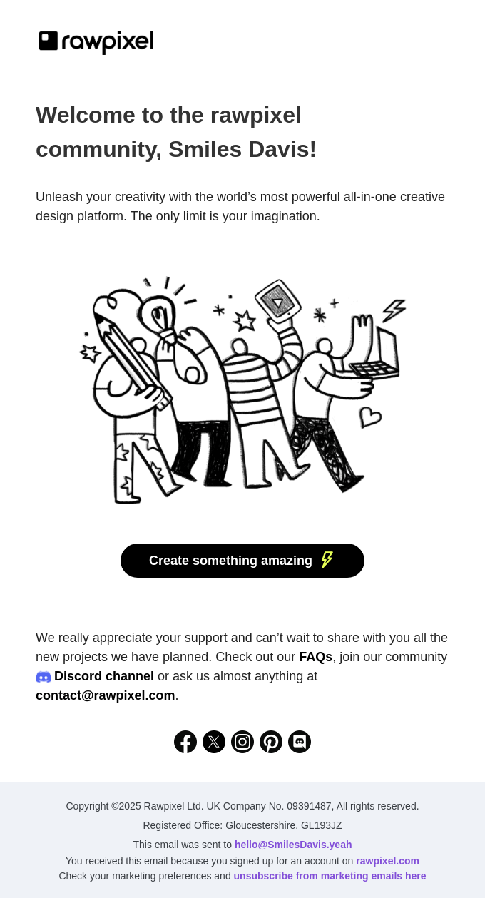 Welcome To The Rawpixel Community