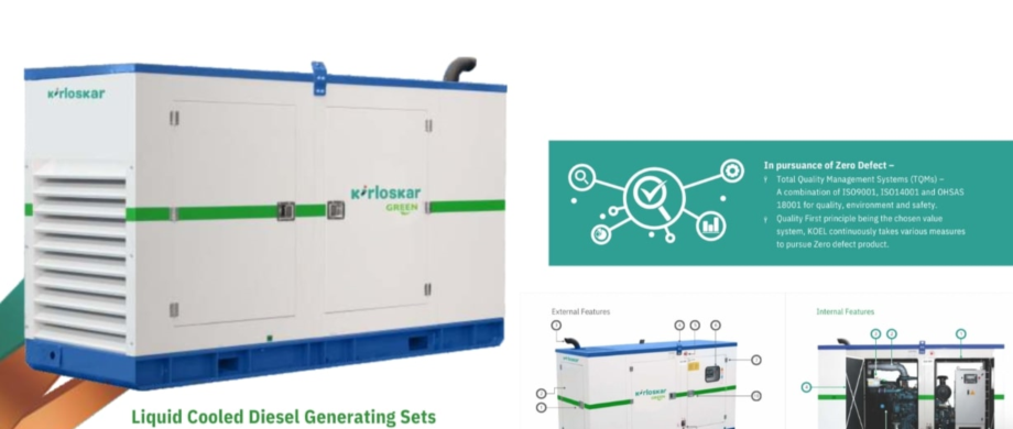 Petrol Gensets & Kirloskar Gensets by Myspan-Power 