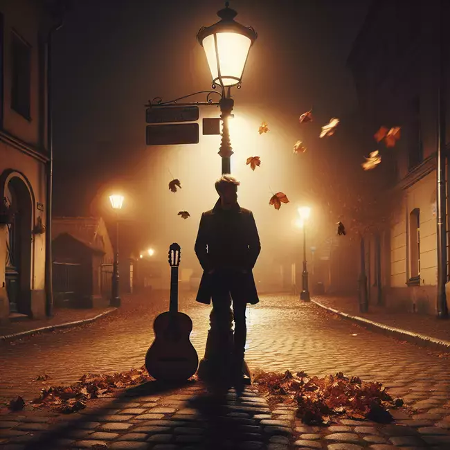 AI interpretation of Adiós Amor by Christian Nodal