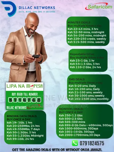 Purchase data even when you have okoa jahazi