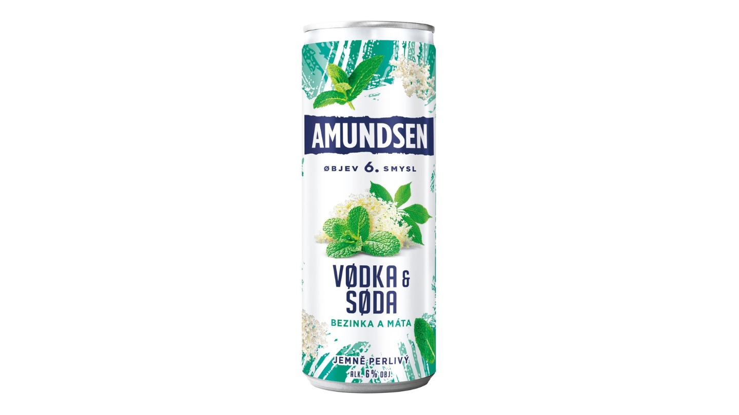 Amundsen Drink Soda limeta - VODKA