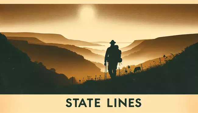 The meaning of State Lines by Novo Amor AI interpretation of State Lines by Novo Amor