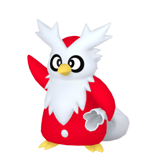 Delibird - Ice/Flying type Pokemon from Pokemon X and Y with stats, moves, and evolution data