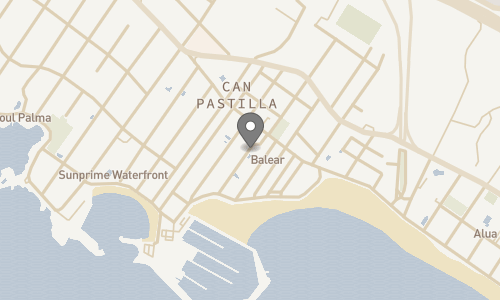 Lokation for HM Alma Beach