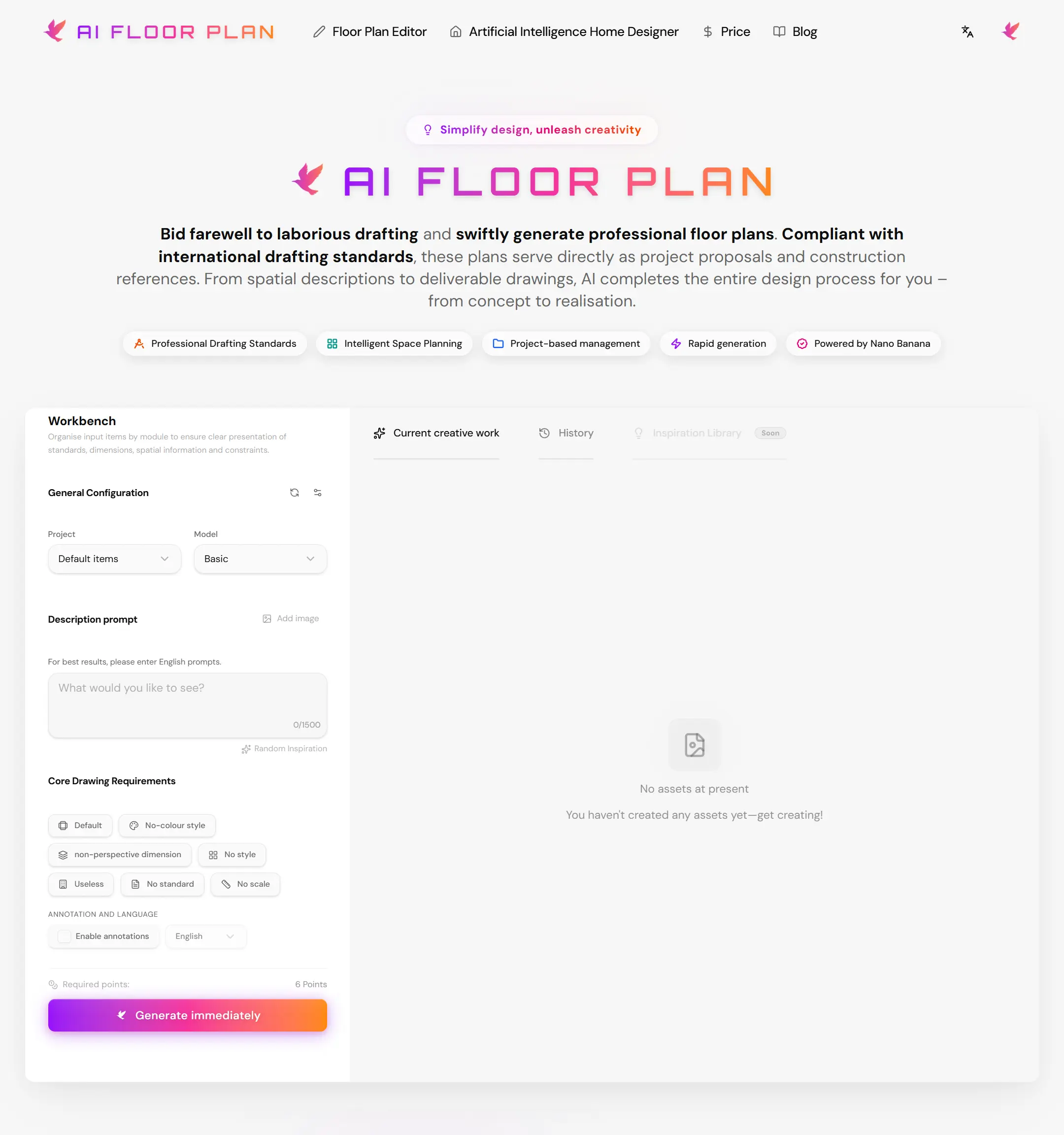 AI Floor Plan Generator - Create Professional Architectural Floor Plans ...