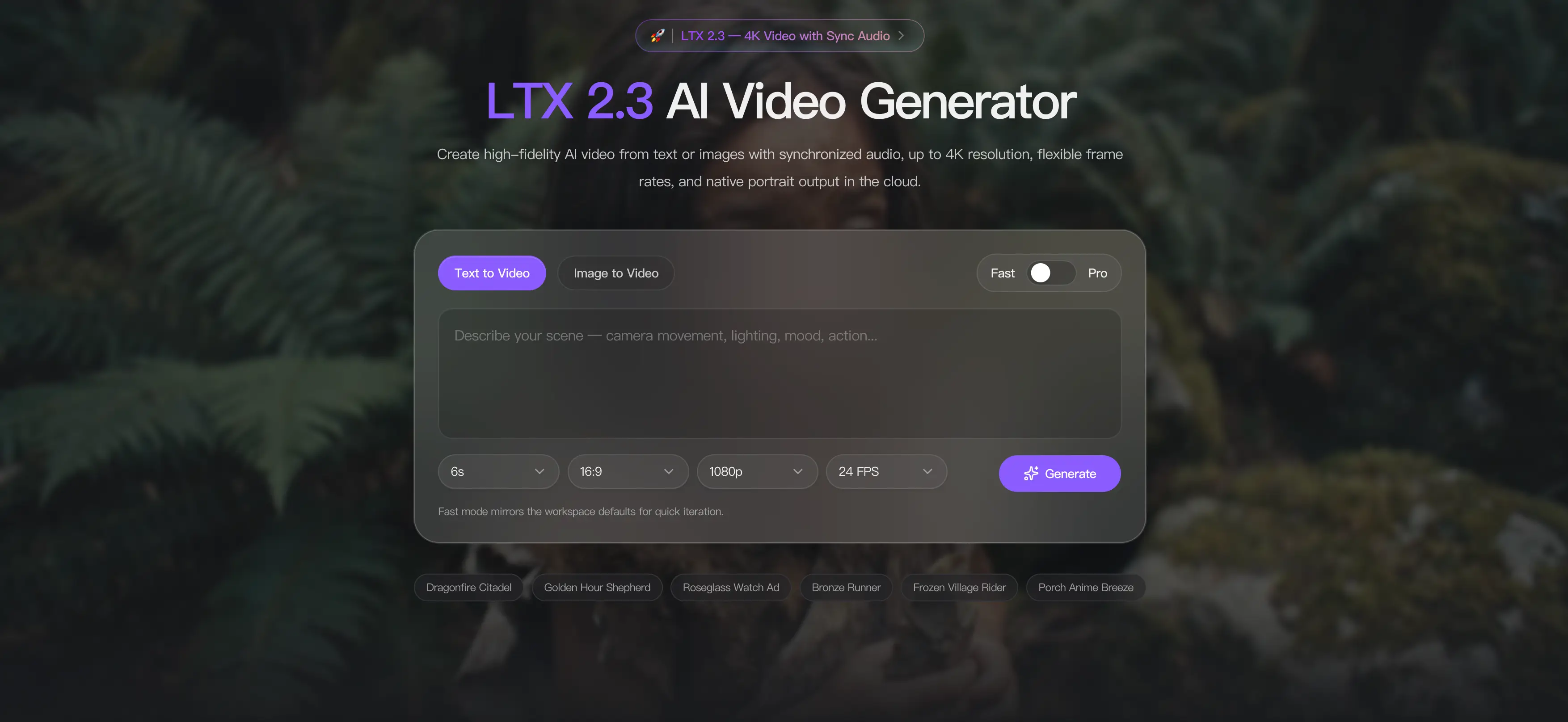 LTX 2.3 AI Video Generator - 4K Video with Safety Moderation | Startup Fast