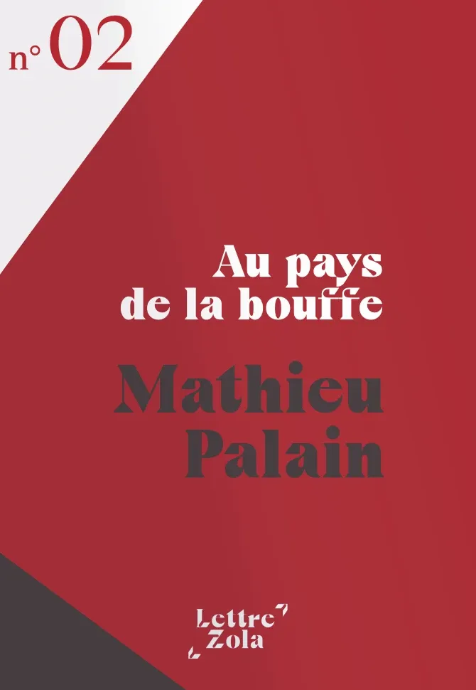 Couverture Lettre Zola N02 - Au pays de la bouffe