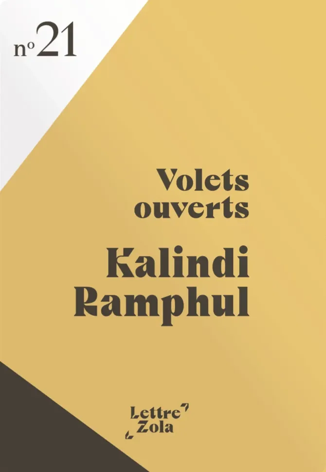 Couverture Lettre Zola N21 - Volets ouverts