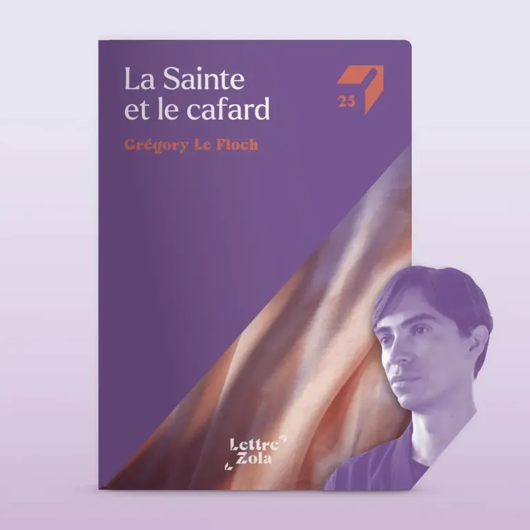 La couverture de Lettre Zola numéro 25 intitulée La Sainte et le cafard