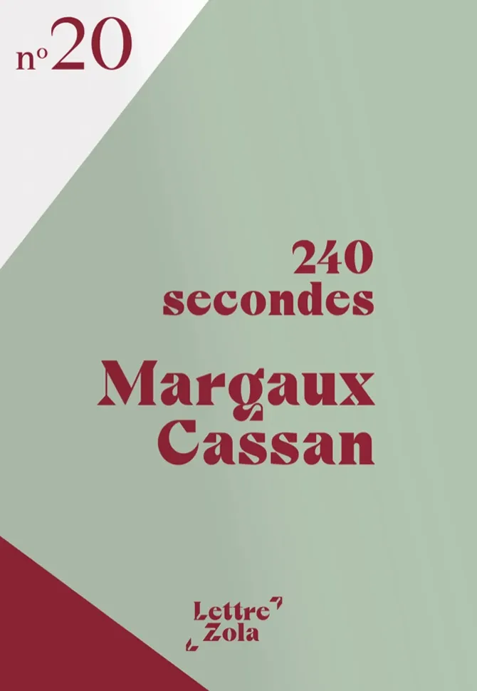 Couverture Lettre Zola N20 - 240 secondes