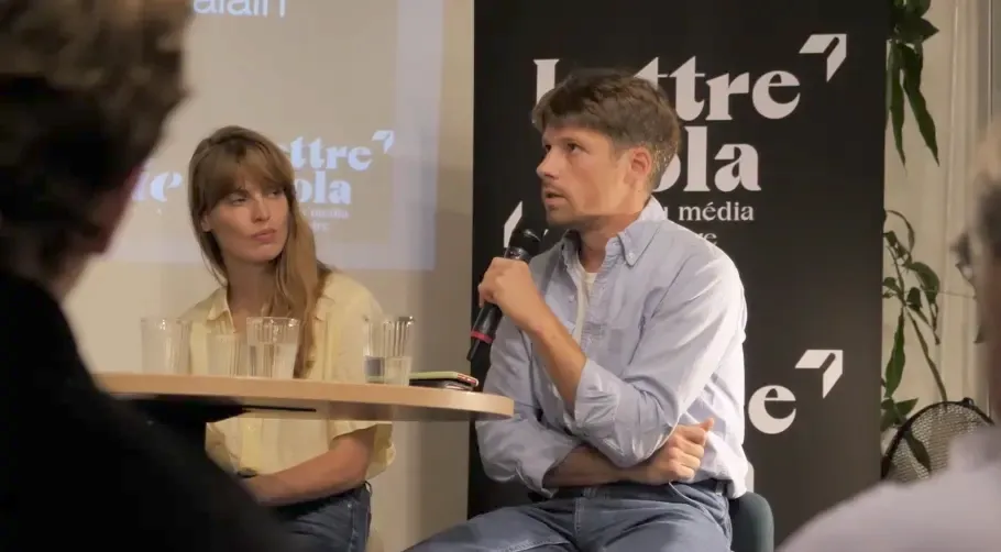 Photo de l'équipe de Lettre Zola lors d'une rencontre