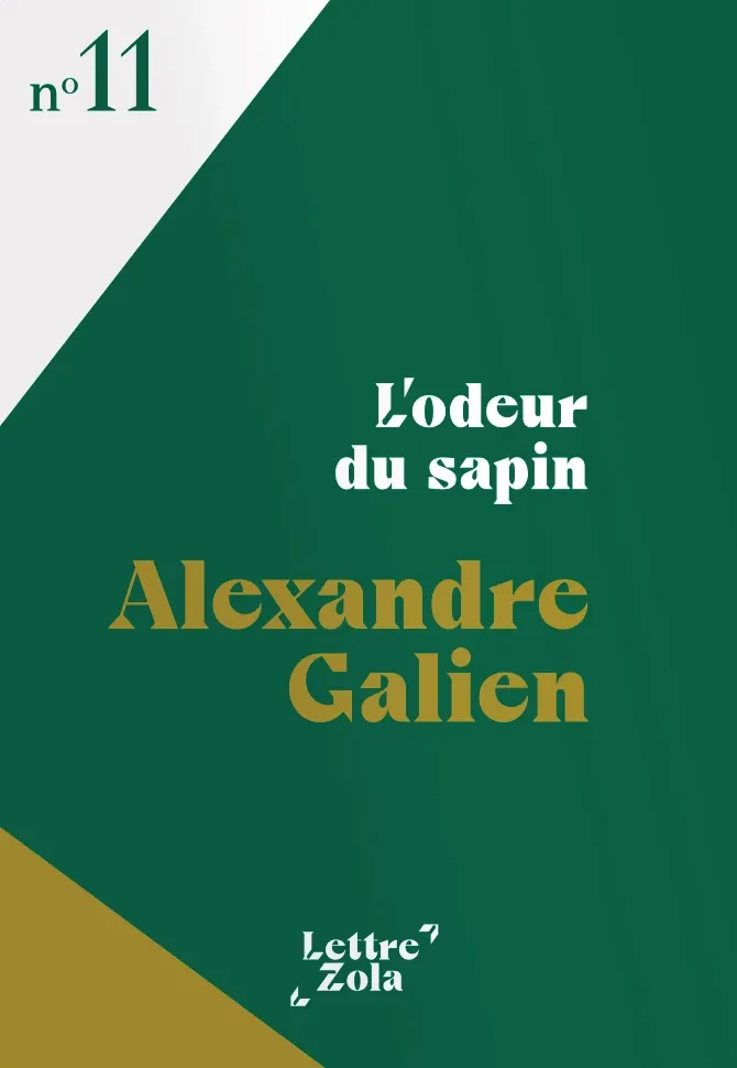 Couverture Lettre Zola N11 - L'odeur du sapin