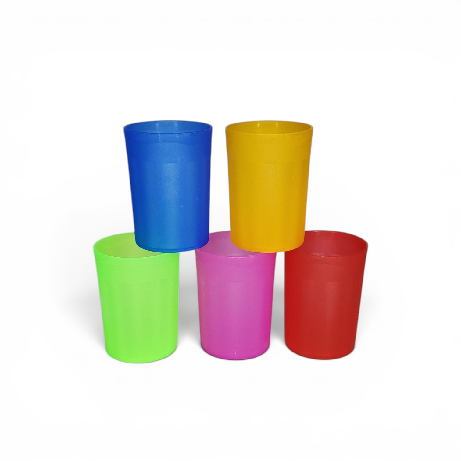 Jgo de 5 mini vasos clarificado