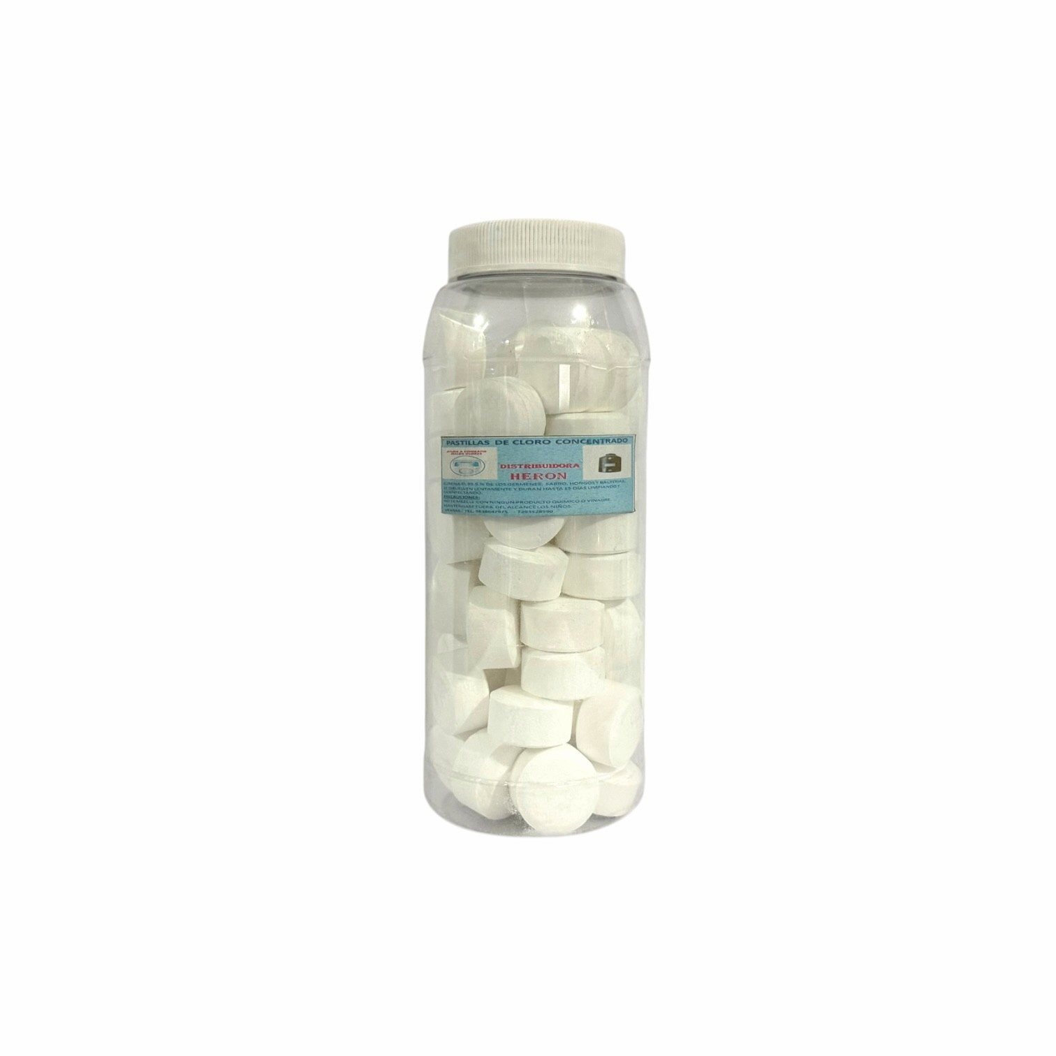 FRASCO DE PASTILLAS DE CLORO 1 KG
