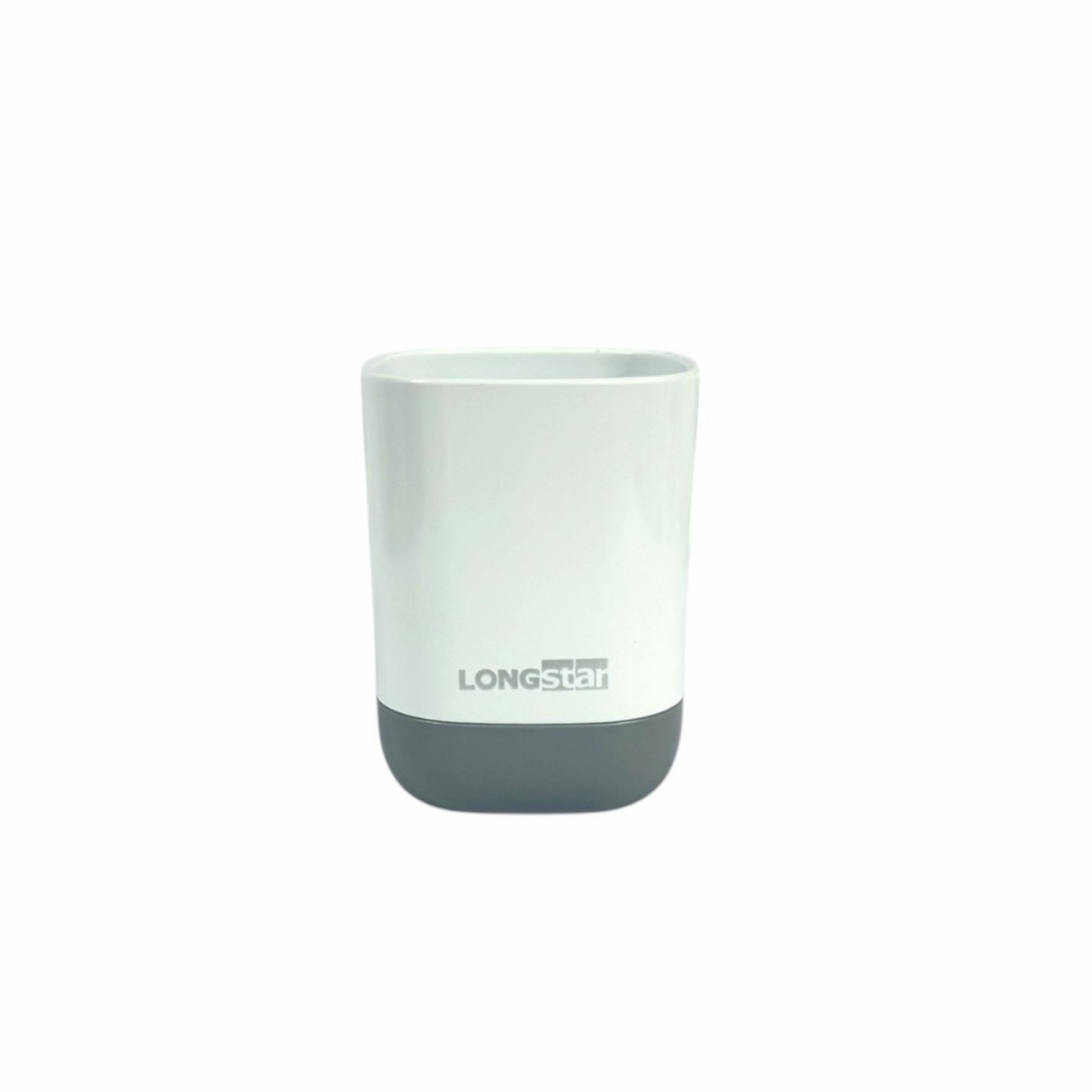 Vaso portacepillos cuadrado