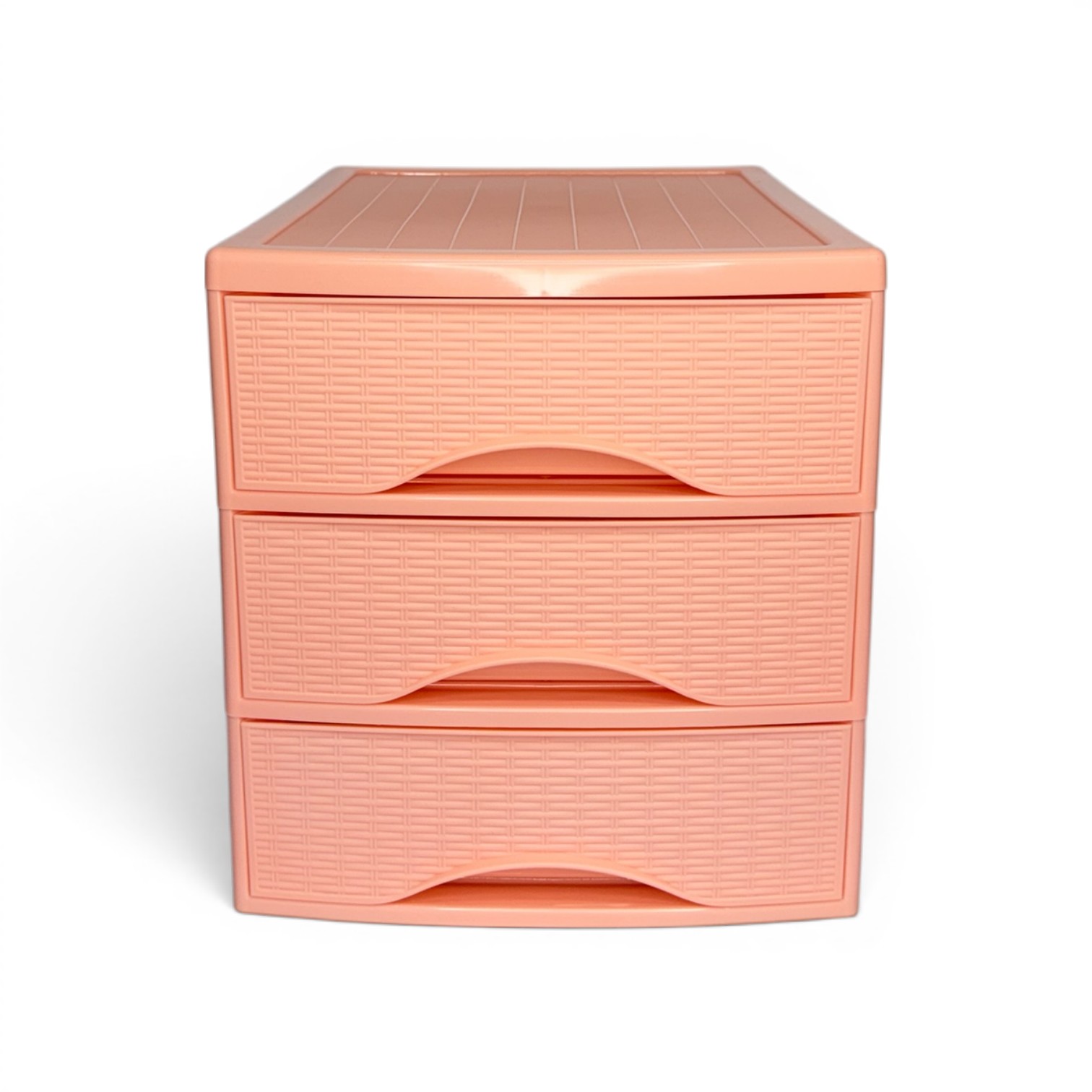 CAJONERA RATTAN MULTIUSOS 3 NIVELES