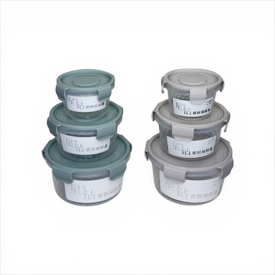 Set hermeticos diamante circular