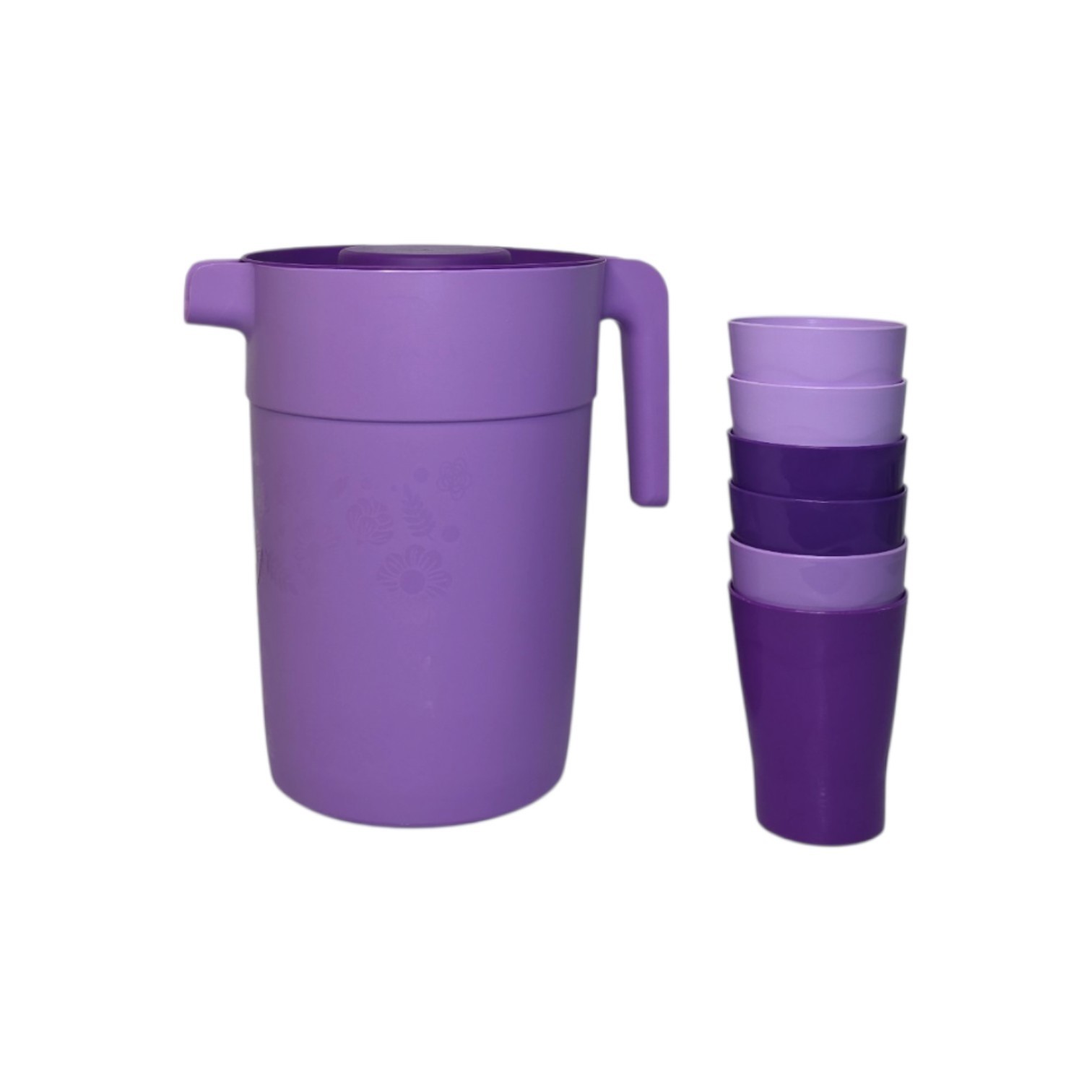 Jarra 4 lts c/vasos