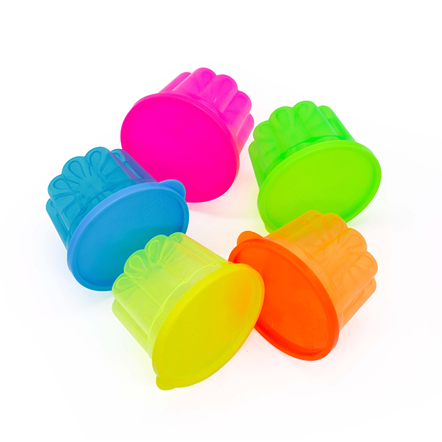 Juego de 5 gelatineros bunny