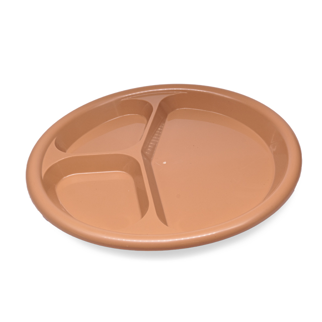 PLATO C/3 DIVISIONES CAFÉ