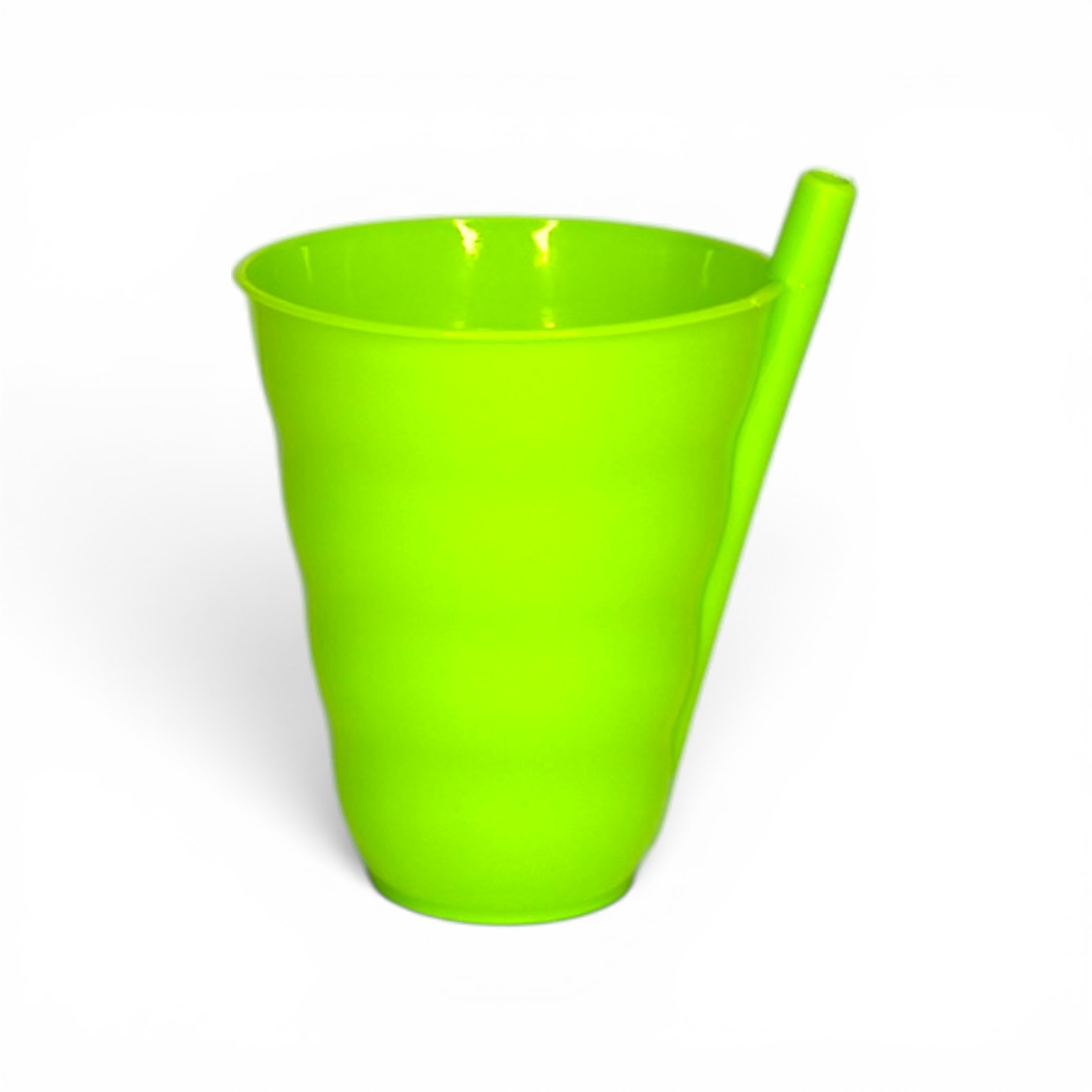 Set de 4 vasos con popote