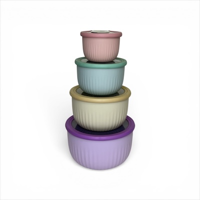 Set de bowls arcoiris