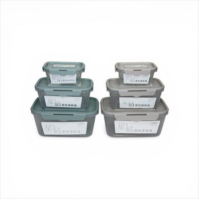 Set hermeticos diamante rectangular