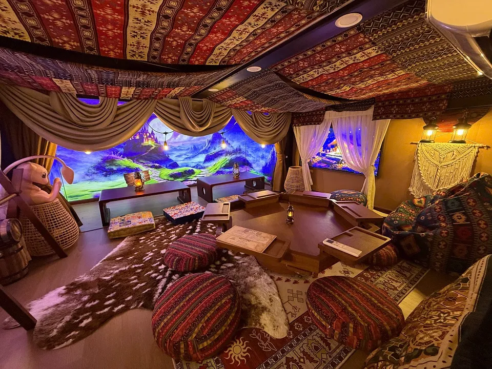 The private room of the shop