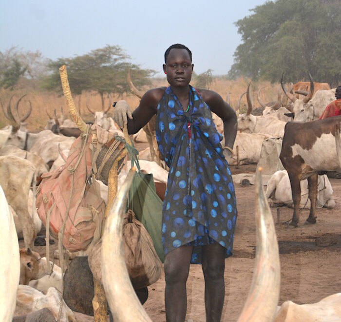 Mundari Village - Dinka Tribal land