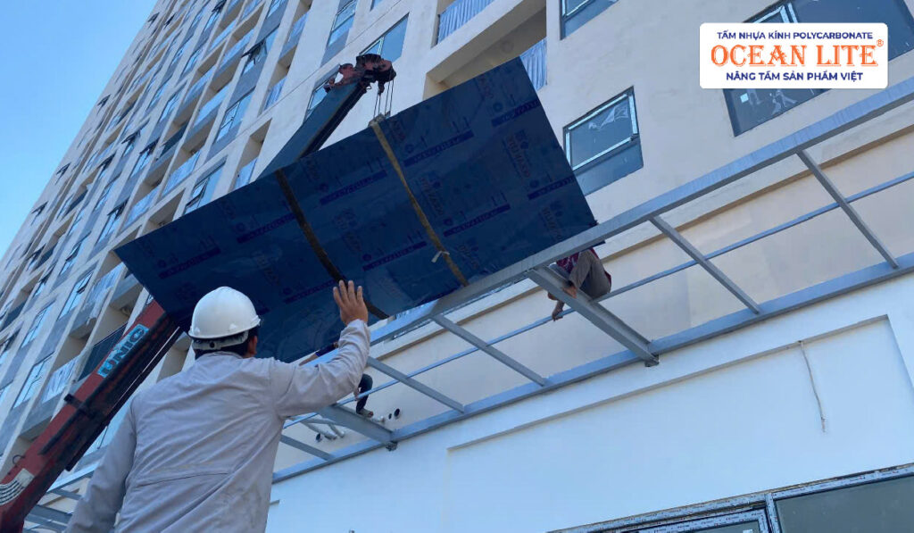 Mái Sảnh Nhà Ở Xã Hội Bầu Tràm